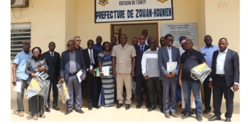 zouan-hounien-la-primature-senquiert-de-levolution-des-travaux-de-construction-du-lycee-professionnel-agricole