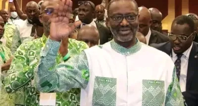 8eme-congres-du-pdci-rda-tidjane-thiam-elu-nouveau-president-du-parti