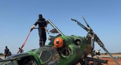 cote-divoire-un-helicoptere-mi-24d-de-larmee-ivoirienne-secrase-a-korhogo-sans-faire-de-victime