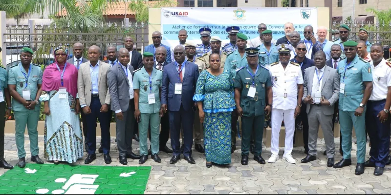 convention-internationale-des-especes-sauvages-menacees-un-atelier-de-formation-se-tient